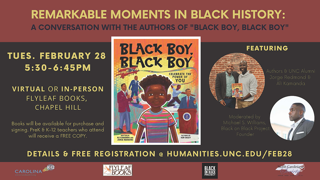 Remarkable Moments in Black History: A Conversation with the Authors of “Black Boy, Black Boy”