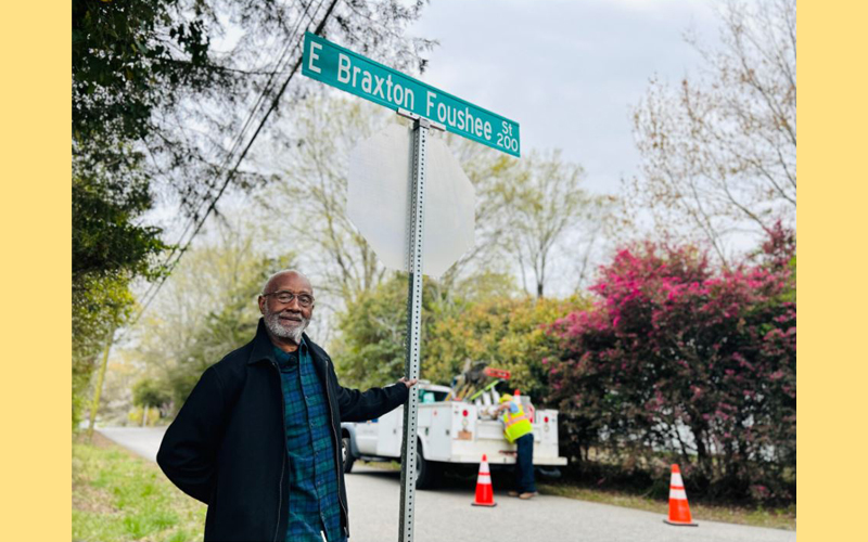 Carrboro Celebrates: The Braxton Foushee Street Dedication